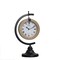 Creative Design 13.75&#x22; Black and Beige Distressed Hanging Round Table Clock